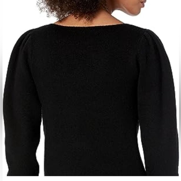 Rebecca Taylor Women's Cashmere Sweater -Black size Medium new - Picture 3 of 8